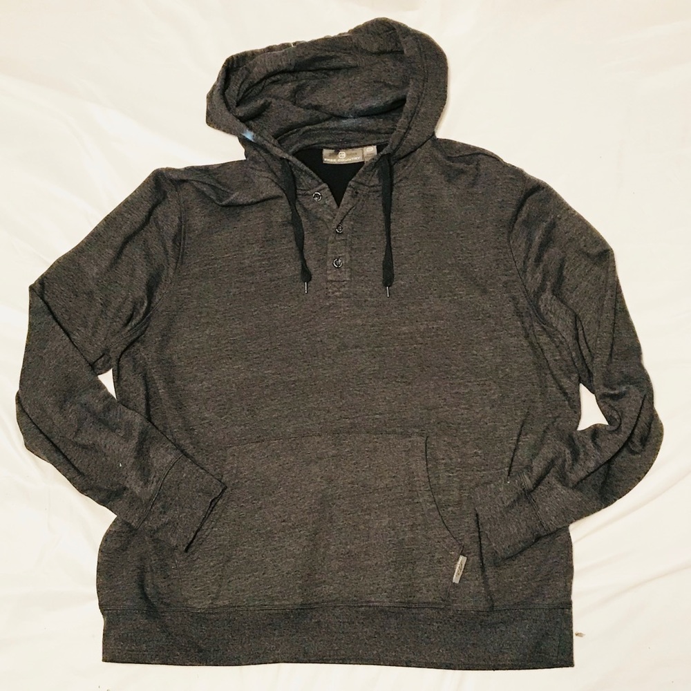 Men’s Grey Free Country Heather XXL Hoodie